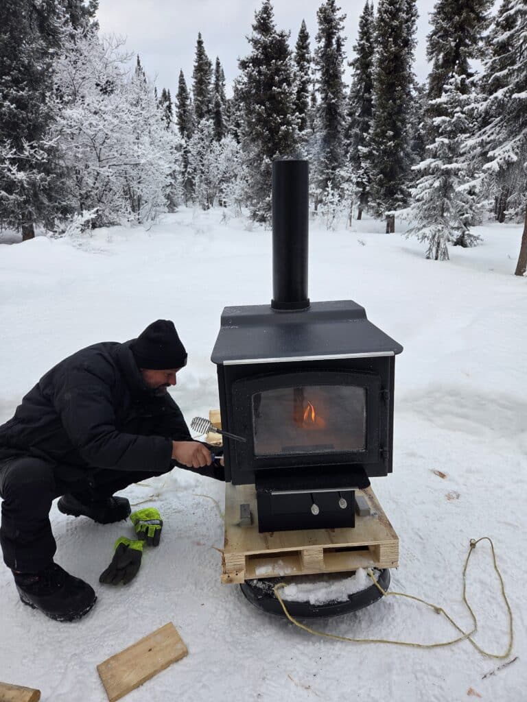 Feuer Nummer 2. Immer noch alles nach Plan!