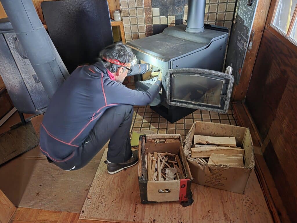 Bald ist es soweit: Die Feuerprobe in der Stube!