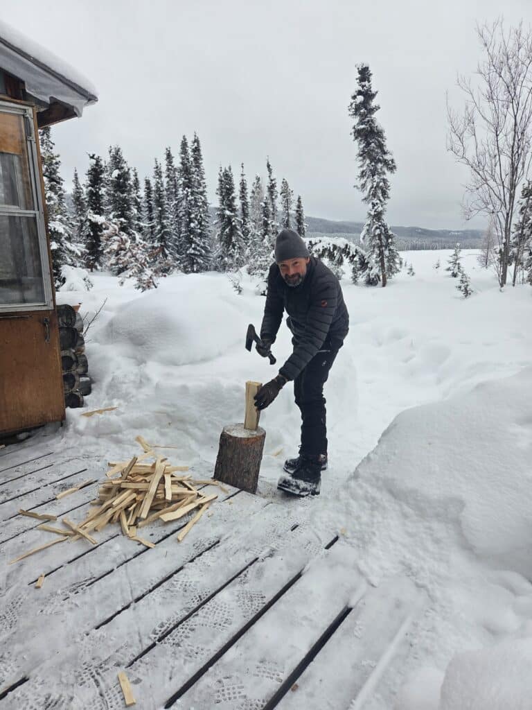 Spänli hacken für allerlei Feuerchen