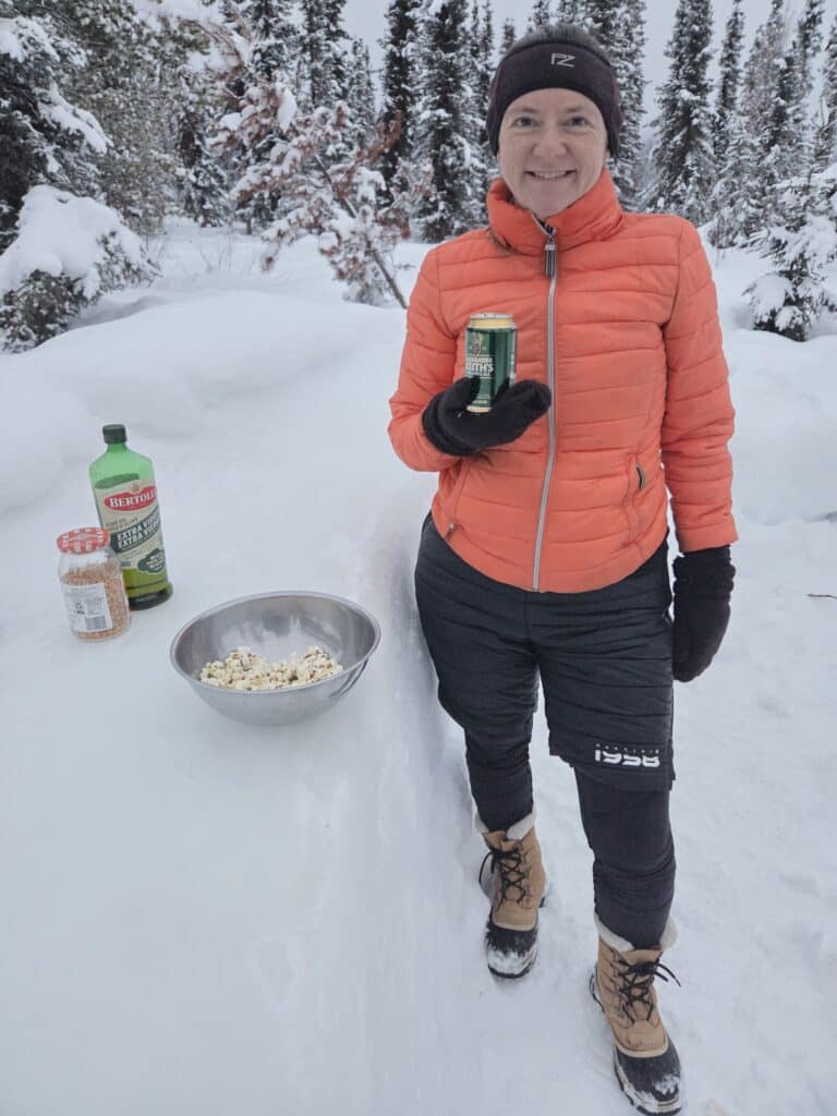 Apéro mit frischem Popcorn