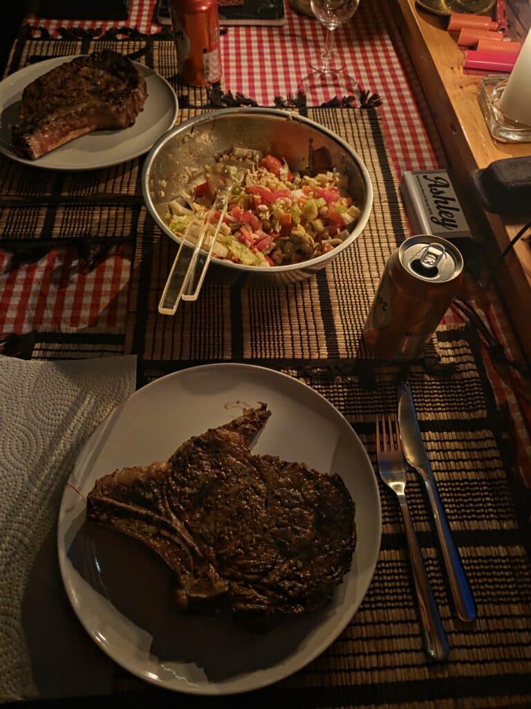 Sorry, heute kein Vegi-Menu