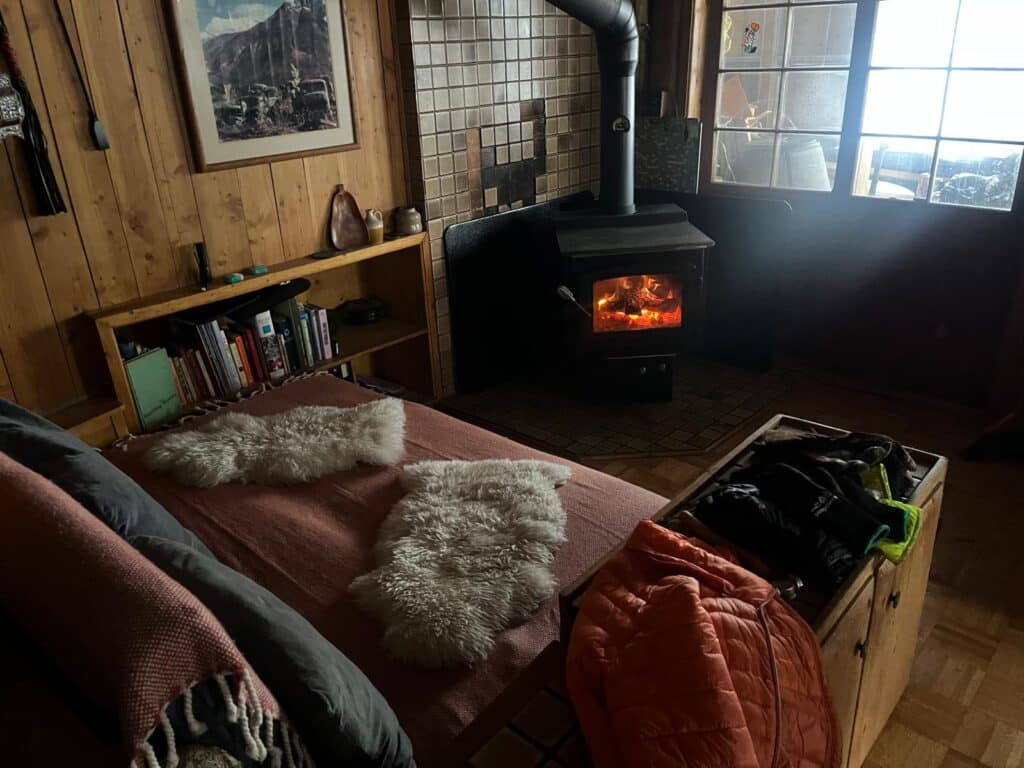 Der Premiumplatz am neuen Ofen