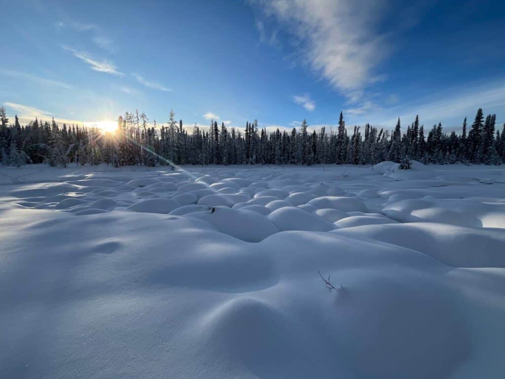 Herrliche Winterwanderung zum South Lake