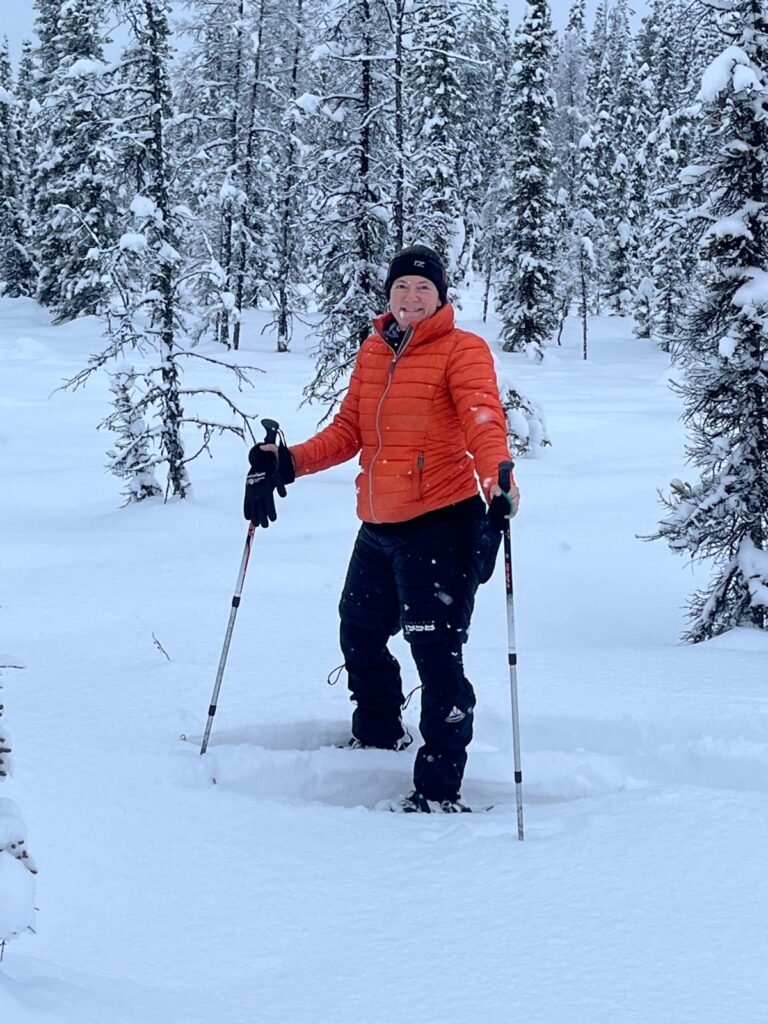 "Pulver gut" am Rosie Lake